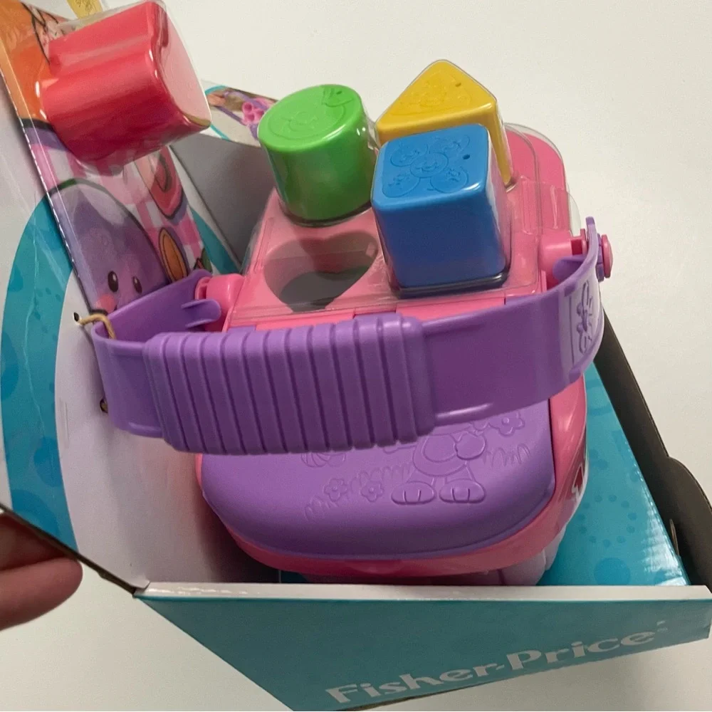 Fisher Price Laugh & Learn Picnic Basket Shapes Numbers Music Talks Words New